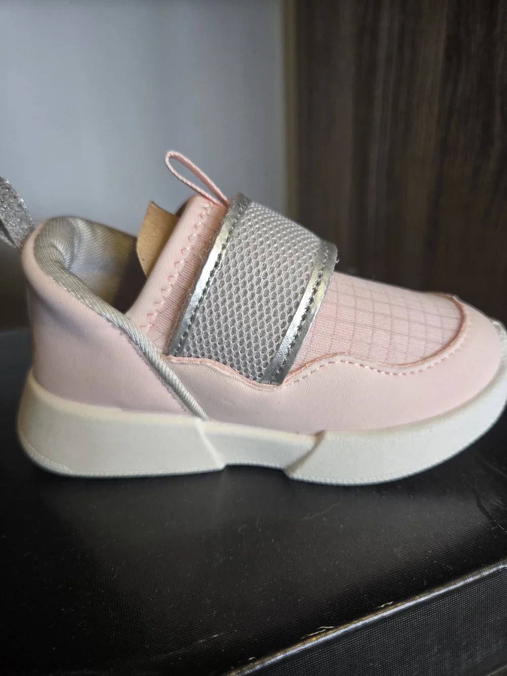 DKNY Kids Pink Slip-On Sneaker